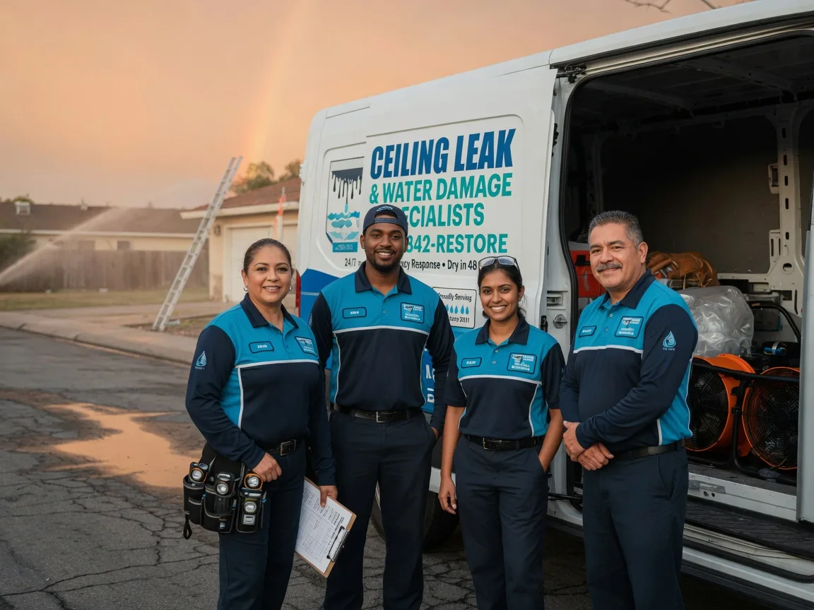 Ceiling Leak Cleanup company in Kettlersville, OH