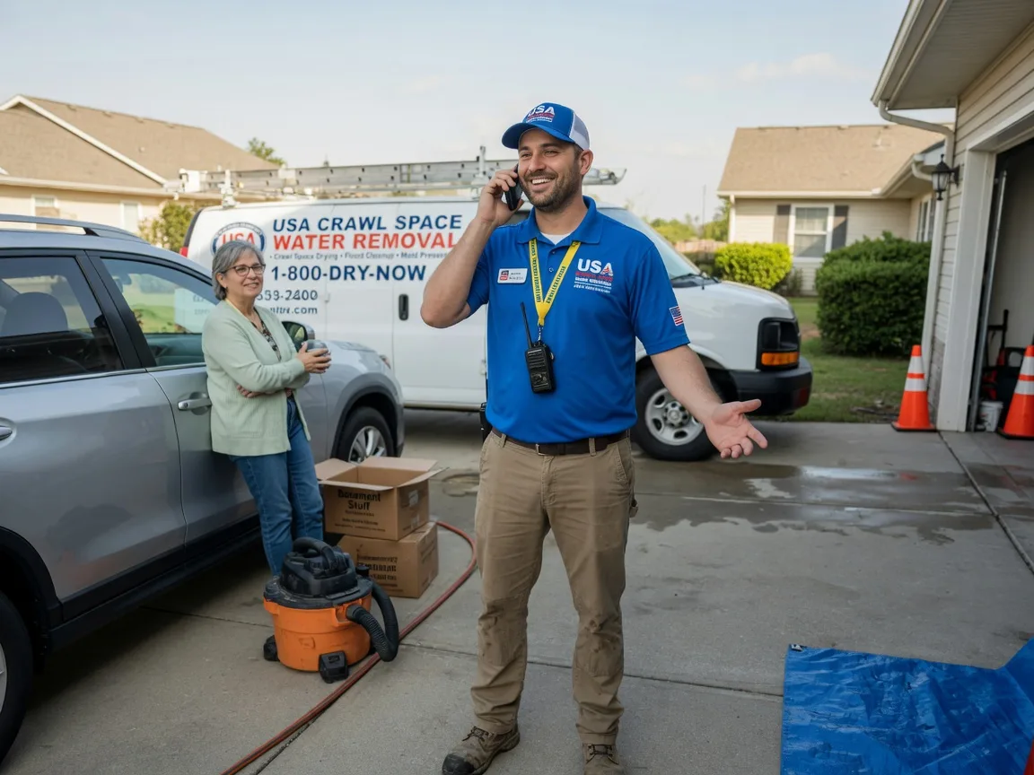 Crawl Space Water Removal Kettlersville, OH FAQs